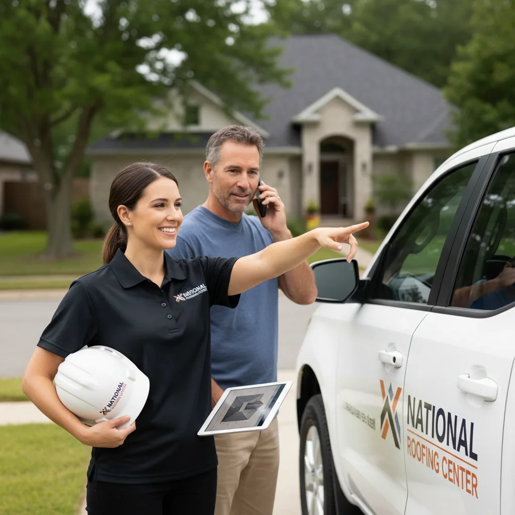 National Roofing Center customer support in Salado